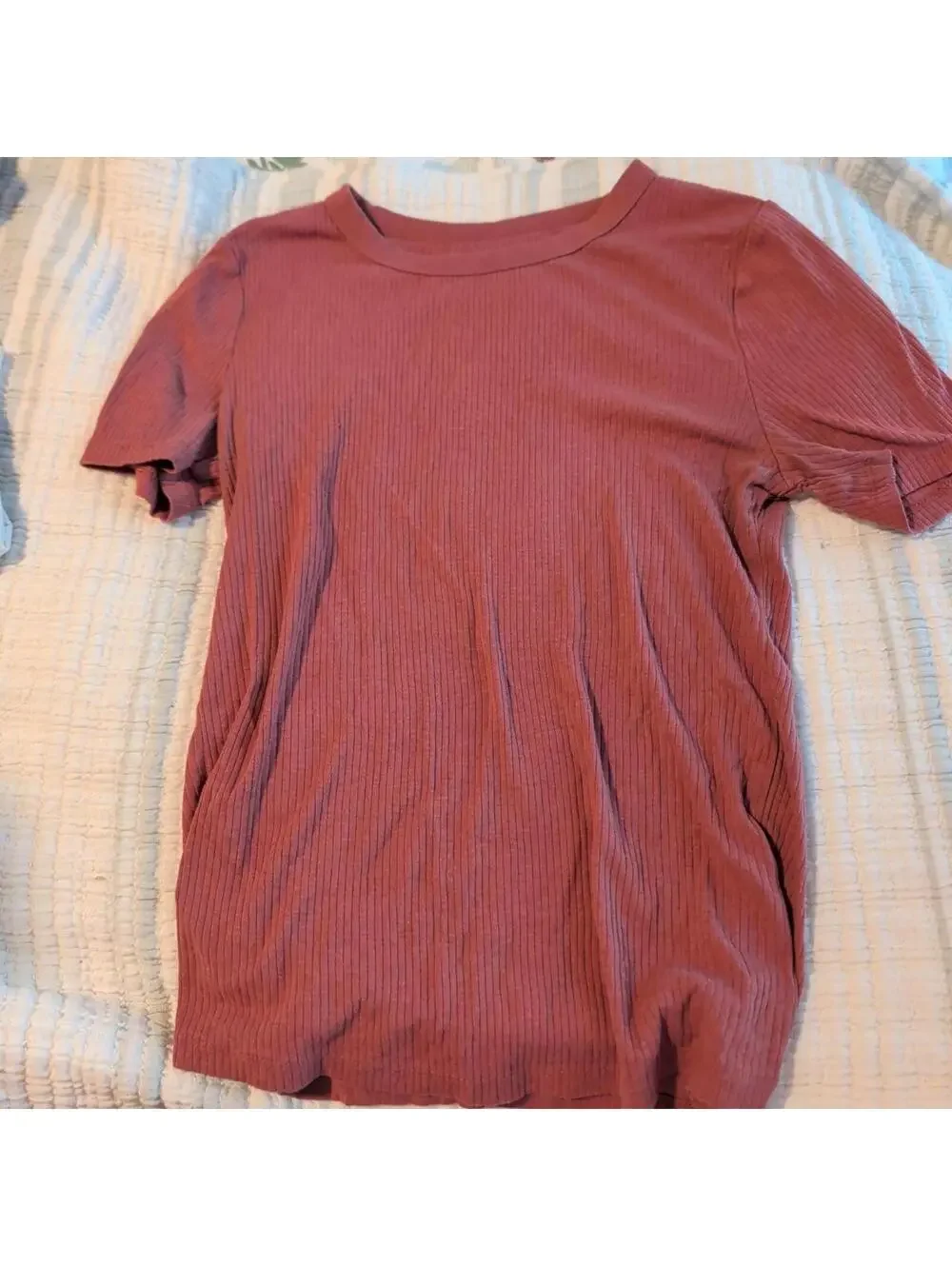 A New Day Women's Pink and Red Shirt - Picture 1 of 2
